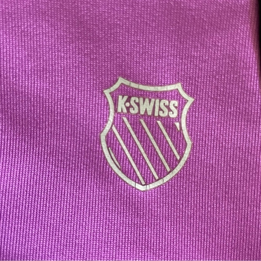 K-Swiss Tennis Dress Size S Purple And Black - Picture 3 of 8